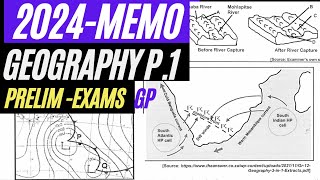 2024 MEMO GEOGRAPHY P1 GRADE 12 GAUTENG PROVINCE THUNDEREDUC [upl. by Meisel]