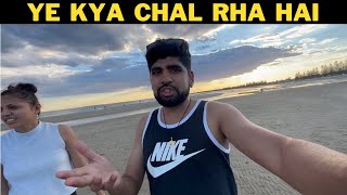 LADAI JHAGDA AUR POLICE😲YE KYA CHAL RHA HAI AUSTRALIAN BEACH PE [upl. by Murial]