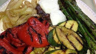 Grilled Veggie amp Pesto Panini Recipe  EcoRico LIVE unedited [upl. by Vassily737]