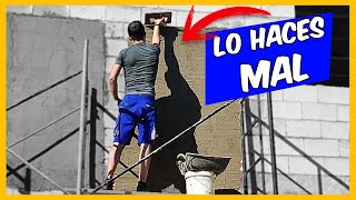 😮MI PRIMERA VEZ😮 ✅Como Enlucir Una Fachada✅ 🌞Dia 2 🌞 T3  🏠Construyendo Mi Casa🏠 [upl. by Hertz121]