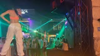 MARMARIS Turkey Nightlife  Bar Street After Midnight [upl. by Meer]