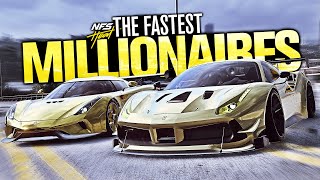 Need for Speed HEAT  Fastest MILLIONAIRES Rush Ferrari 488 GTB amp Koenigsegg Regera [upl. by Ahsienahs]