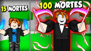 SEMPRE QUE MORRER GANHO UMA NOVA HABILIDADE E EVOLUO NO BLADE BALL  ROBLOX [upl. by Gundry]