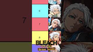 TOP 10 Toshiro Characters OCTOBER 2023 Bleach Brave Souls Best Units RANKING Tier List EDIT [upl. by Lennej380]