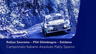 CIAR Sparco  Rallye Sanremo  PS4 Ghimbegna  Soldano [upl. by Schuman]