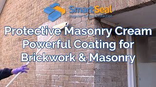 Masonry Protection Cream and Sealant  How To Waterproof amp Damp Proof Brick Walls [upl. by Awahsoj395]