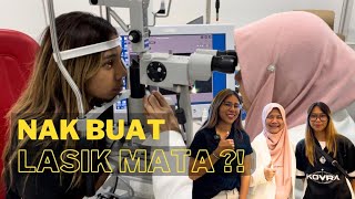 KAK SHAA NAK LASIK MATA  PENAT JADI RABUN… [upl. by Ri]