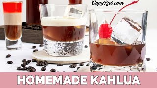 How to Make Homemade Kahlua Coffee Liqueur [upl. by Yasmeen]