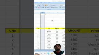 How To Move Column Left to Right In Excel  excel microsoft shorts [upl. by Welton]