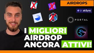 I 10 MIGLIORI CRYPTO AIRDROP PER IL 2024 ECCO COSA STO FARMANDO [upl. by Randolf427]