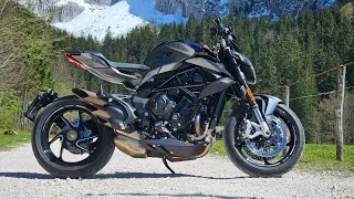 MV Agusta Brutale 800 RR  and a Cow Casual ride in the alps AUT  GER [upl. by Couchman]