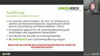 GREENROCK Webinar  Installation [upl. by Suter]