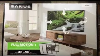 Best Full Motion TV Wall Mount  quotCustomers Most Popularquot [upl. by Heyer]