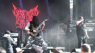 Defeated Sanity  Carnal DeliveranceEntity Dissolving Entity live at Maryland Deathfest XIX [upl. by Atilrahc]