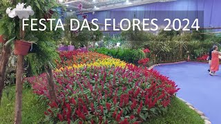 FESTA DAS FLORES 2024  JOINVILLESC [upl. by Helsell178]