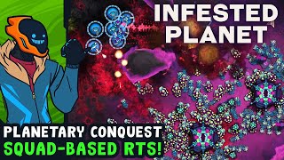 Planetary Conquest SquadBased RTS  Infested Planet [upl. by Iona]