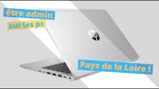 comment passer en admin sur pc pays de la loire [upl. by Iel541]