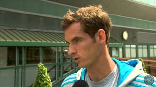 Andy Murrays perfect day at Wimbledon  Wimbledon 2014 [upl. by Neeluqcaj882]