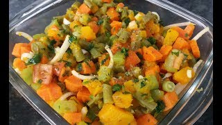 SALADA DE LEGUMES DELICIOSA  RECEITINHAS COM AMOR [upl. by Ax]