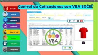 Control de Cotizaciones con VBA Excel [upl. by Rosol755]