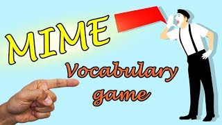 Juego VOCABULARIO INGLÉS primaria  Mime  Mímica  LIAPOC [upl. by Melvena776]