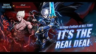 Action Collab of ALL TIME⚔️  Doom Breaker X IDLE Berserker  Action RPG [upl. by Relly]