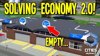 Saving The City from 70 Unemployement in Cities Skylines 2 [upl. by Flanagan]