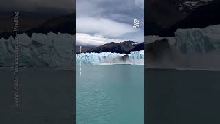 ARGENTINA EMERGIÓ un ICEBERG en el GLACIAR PERITO MORENO [upl. by Mackenzie886]