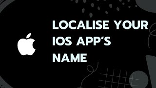 Learn how to Localise your iOS Apps name  From a React Native Project  With help of XCode [upl. by Woolley821]