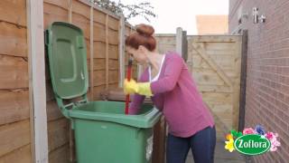 Odour elimination solutions for stinky bins Zoflora tips [upl. by Edmee]