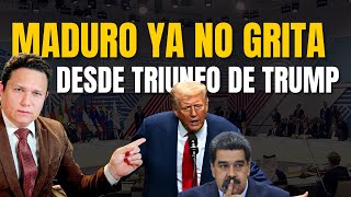 EL REPENTINO CAMBIO DE MADURO DESPUÉS DEL TRIUNFO DE TRUMP ANÁLISIS [upl. by Dallis830]