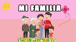 La familia video educativo para NIÑOS [upl. by Euqinemod632]