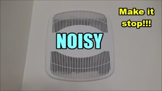 NOISY Bathroom Exhaust Fan Fix it  Air King [upl. by Anayet]