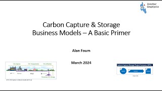 Carbon Capture amp Storage Business Models – A Basic Primer [upl. by Caroline]