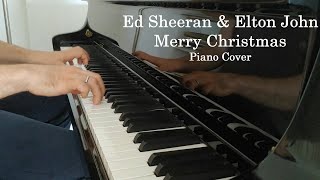 Ed Sheeran amp Elton John  Merry Christmas Piano Cover [upl. by Tamer188]