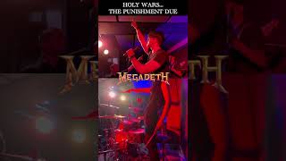 Megadeth  holy wars… The punishment due dispirited tribute show [upl. by Willa798]