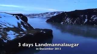 Landmannalaugar in Winter with Northern Lights [upl. by Hut317]