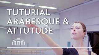 Arabesque amp Attitude  Tuturial 2 Ballet exercises  Dutch National Ballet [upl. by Nesaj556]