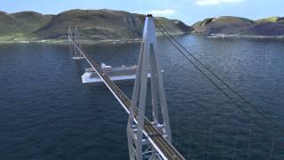 Statens vegvesen  Coastal Highway Route E39 animation English voice [upl. by Carmine]