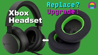 How to Replace Upgrade Earpads Xbox Wireless  Wired Stereo Headset [upl. by Kcorb]