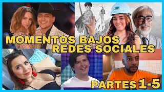 Momentos Bajos en Redes Sociales  Parte 1 a 5 [upl. by Calle398]