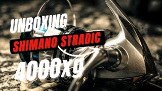 Shimano Stradic 4000xg  unboxing video 2022 [upl. by Amaty]