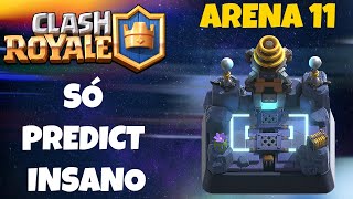 😉 ESTEJA UM PASSO À FRENTE DO SEU ADVERSÁRIO MELHOR DECK ARENA 11  Clash Royale Ep 11 [upl. by Bunde]