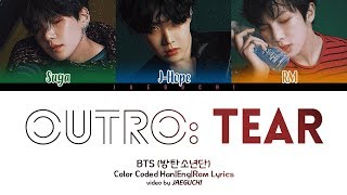 BTS V  Intro Singularity HanRomEng lyrics [upl. by Kcirdec]