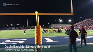 HIGHLIGHTS McKinney Boyd beats crosstown rival McKinney [upl. by Afatsum834]