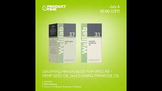 WELLLAB HEMP SEED OIL y EVENING PRIMROSE OIL  Spanish [upl. by Adikam]