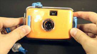 AQUAPIX 35mm Toy Camera Review [upl. by Talbert]