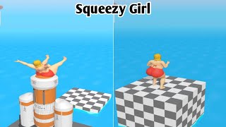 Squeezy girl game all levels 1116 walkthrough gameplay  Squeezy Girl New Update AndroidiOS Apk [upl. by Paik]