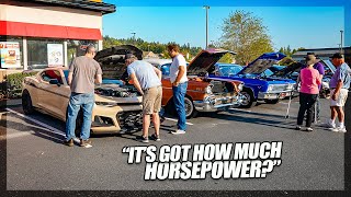 What Its Like Taking the Hennessey Exorcist to an Old School Car Show [upl. by Morentz14]