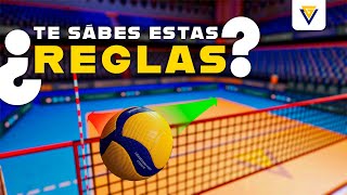 Explico SOLO las que NECESITAS  Reglas del voleibol [upl. by Notsecnirp]